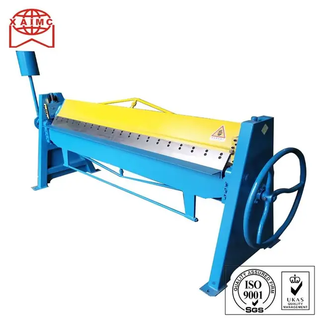 Press Brakes example machine WS Series manual sheet metal bending machine