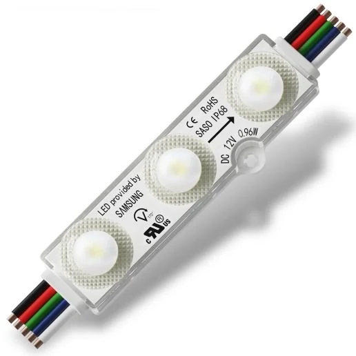 JDS-6515RGB/W LED sign module, 65 x 15 x 10 mm