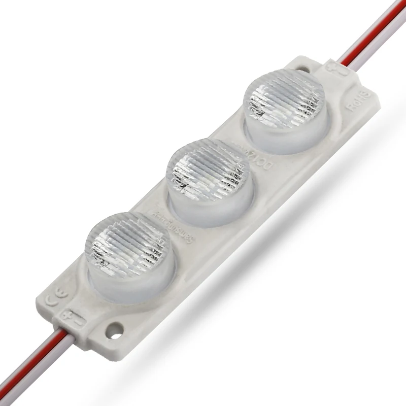JDS-7420V, 3 W side-emitting module, 300 lm per piece, IP67, for single