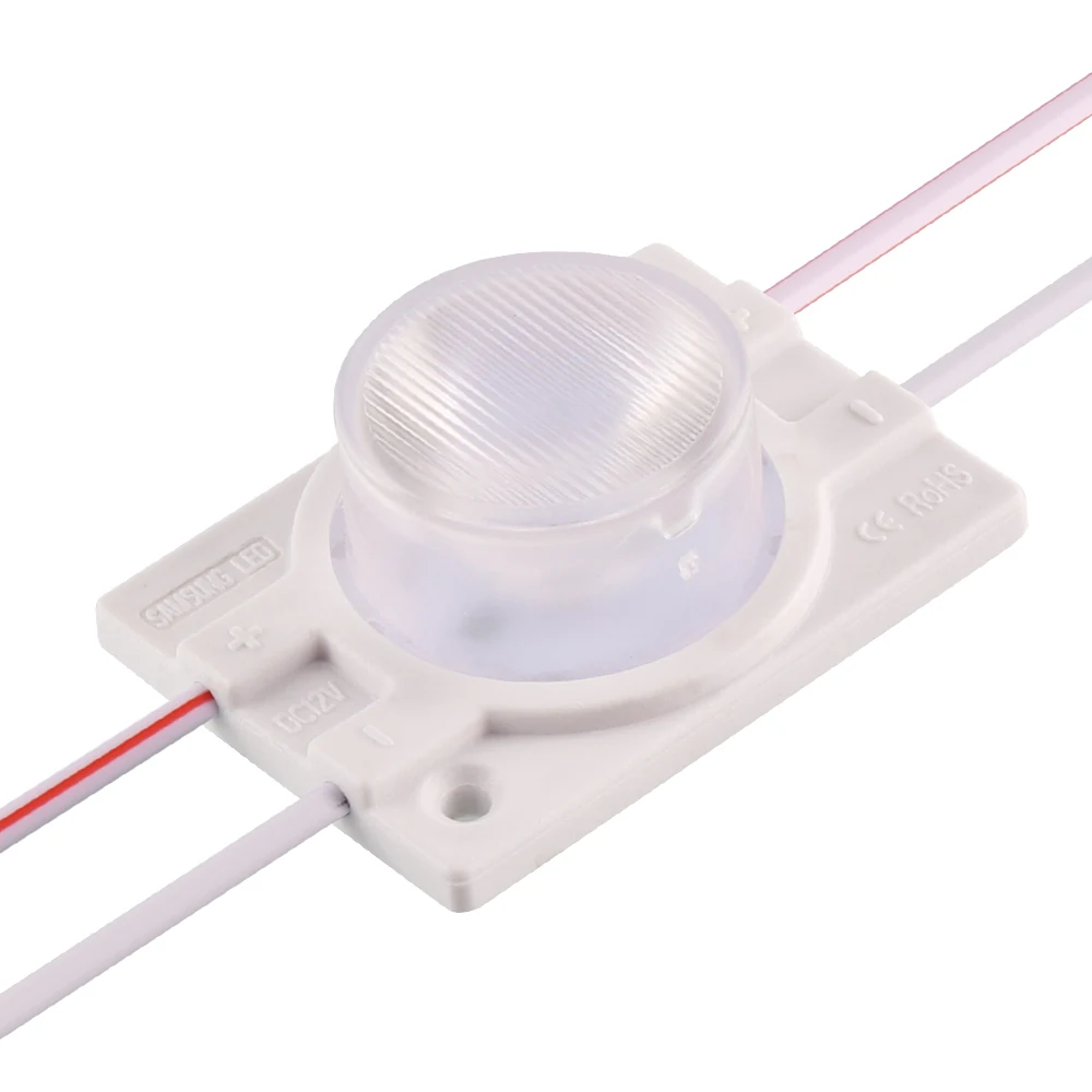 JDS-3828V, 1.5 W side-emitting module, 140 lm per piece, IP67, for ligh