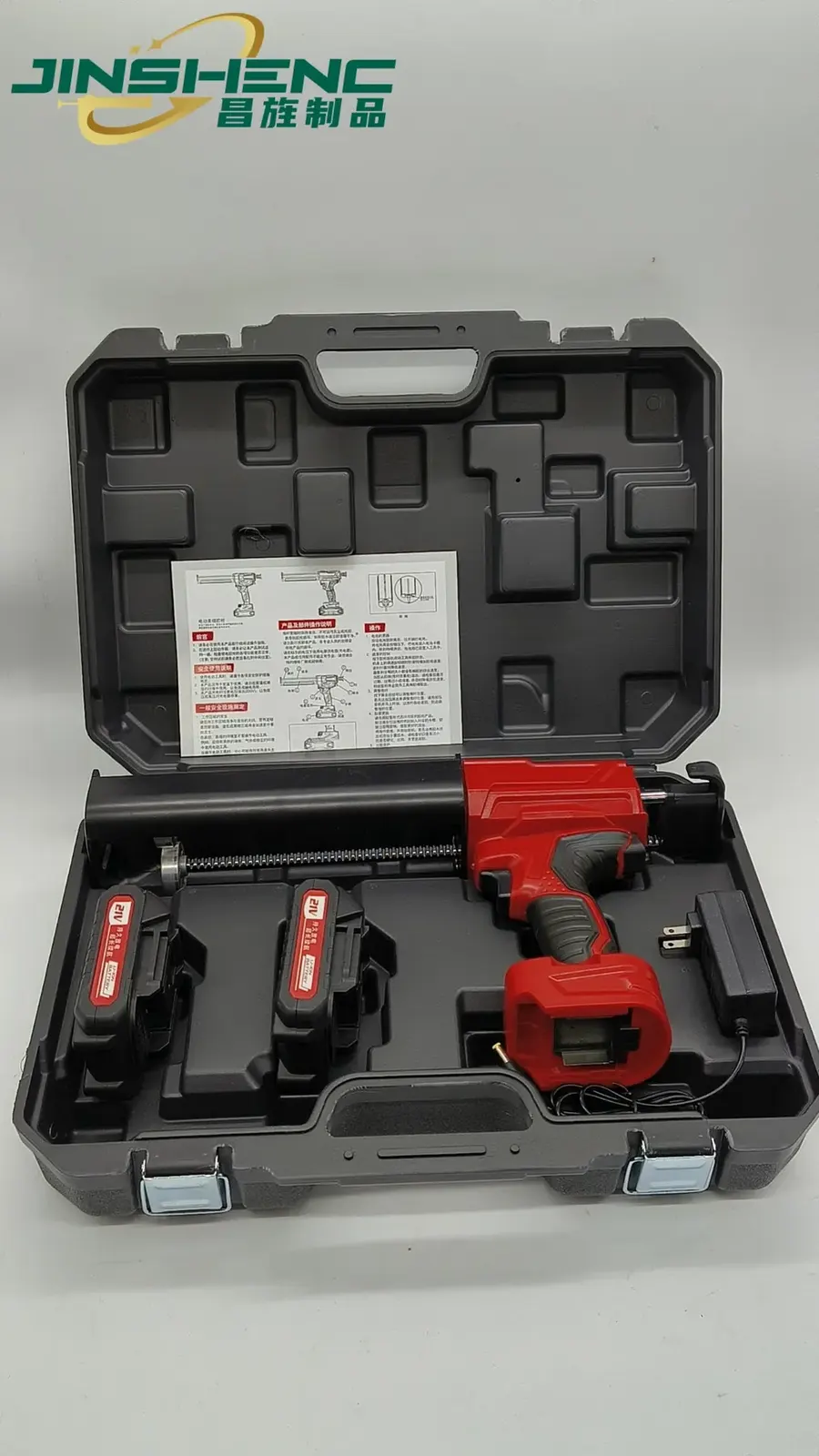 JS8615-600ML Dual-Tube Battery Grout Gun