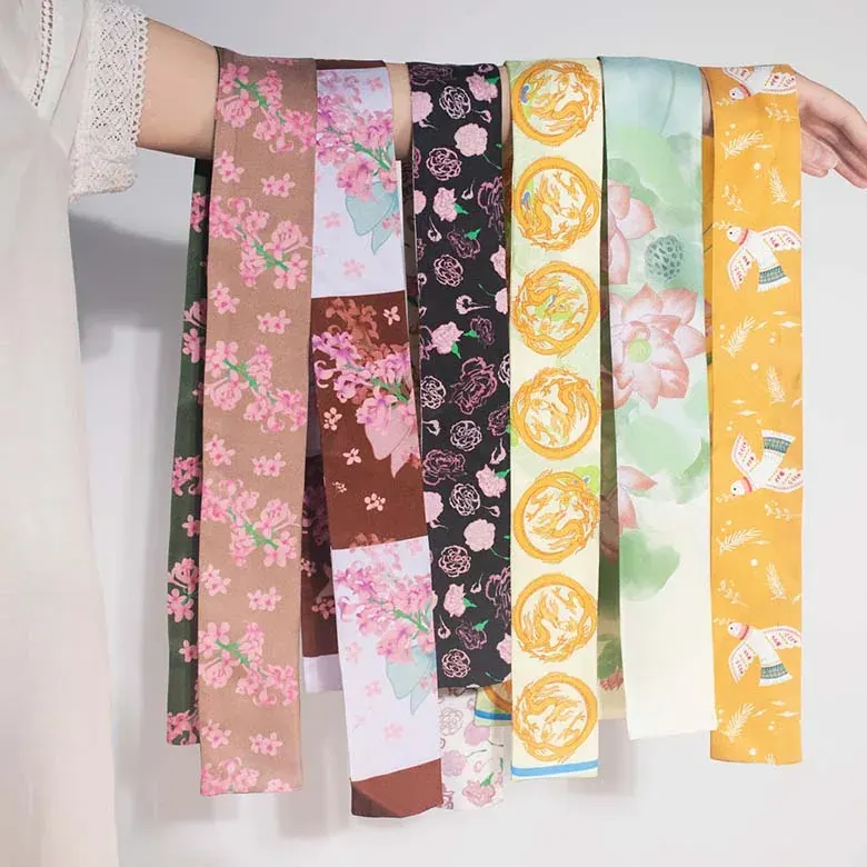 Printed Silk Scarves