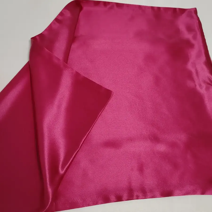 Zipper Silk Pillowcase