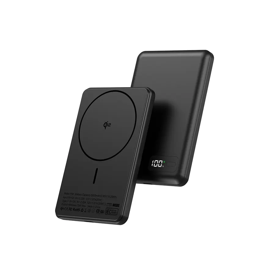 KIKOO Ultra-Slim Magnetic Power Bank Qi2