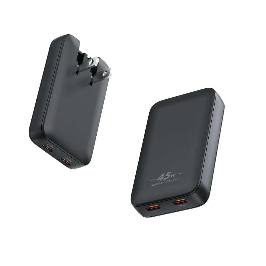 US 45W/65W GaN Slim Wall Charger