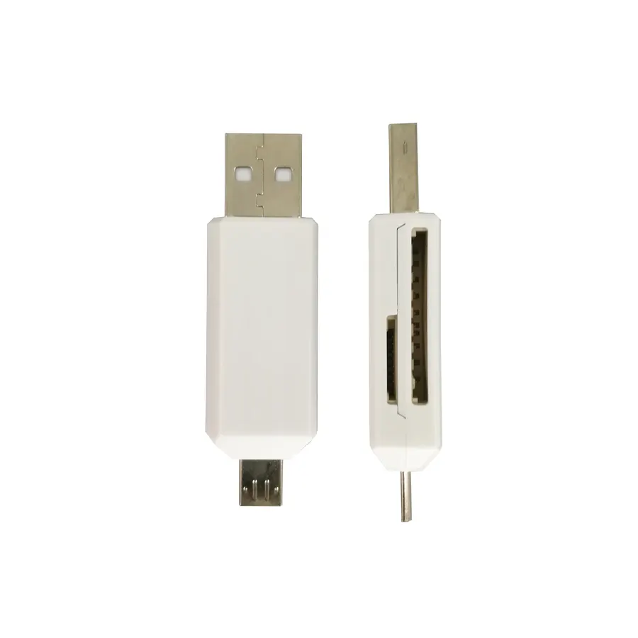 4-in-1 SD/TF Card Reader USB-A