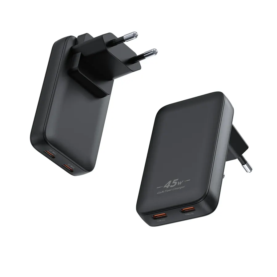 EU 45W/65W GaN Slim Wall Charger