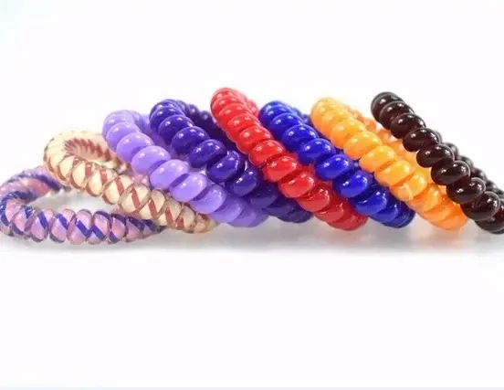 Spiral Coil Hair Ties