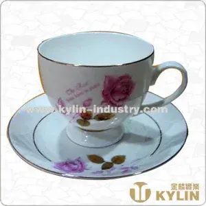 Ceramic Cups and Saucers