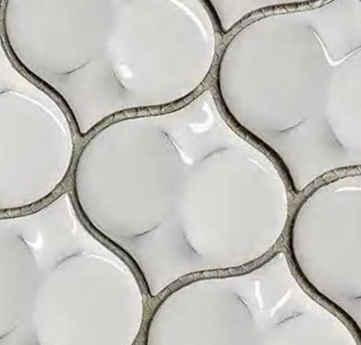 Мозаика из фарфорового гранита Conceve Convex Rain Drop, фарфоровый гранит, формат 61X67mm S