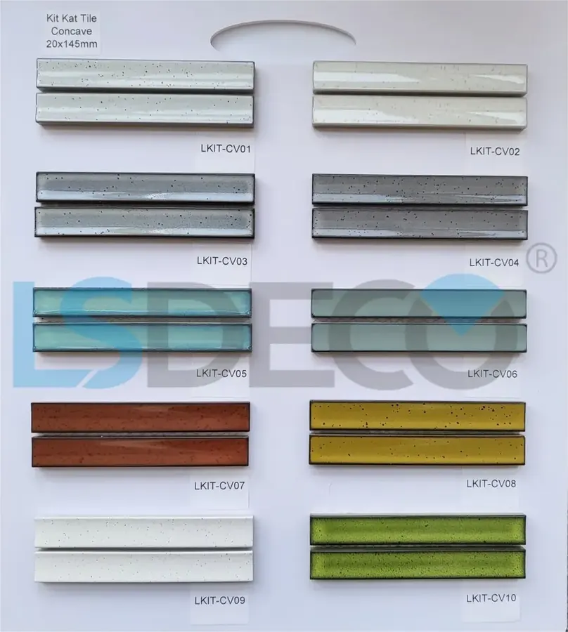 Плитка Kit Kat 20×145MM porcelain tile in 20x 145MM