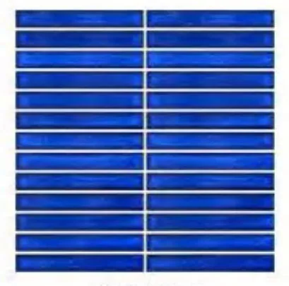 Мозаика из фарфорового гранита Stack, фарфоровый гранит, формат 22X145mm S