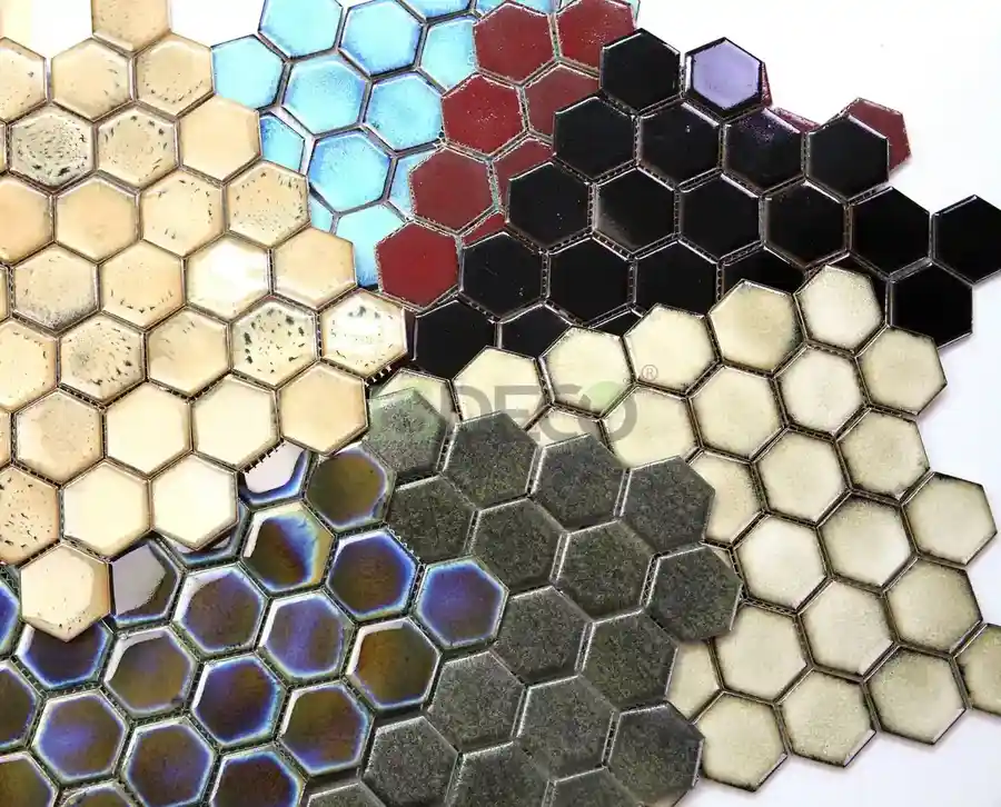 Мозаика Nebula Hexagon, фарфоровый гранит