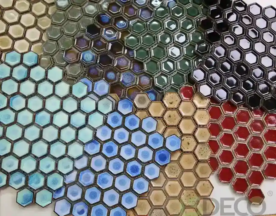 Nebula Porcelain Tile in Hexagon Look, фарфоровый гранит