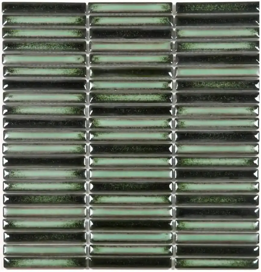 Kit Kat Matt Porcelain Mosaic 12 x 92mm, фарфоровый гранит, формат 12 X 92mm