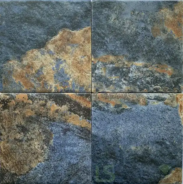 Плитка для бассейна Slate 6″ x 6″, фарфоровый гранит, формат 6″ x 6″