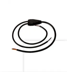 Wasserdichtes 2-poliges LED-DC-Netzkabel mit 3 Abgängen, mit Stecker und Buchse