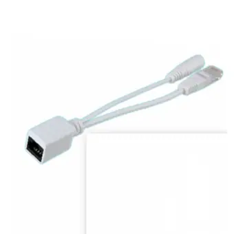 Kabel von RJ45-LAN auf DC, PoE-Verteilerkabel für IP-Überwachungskameras