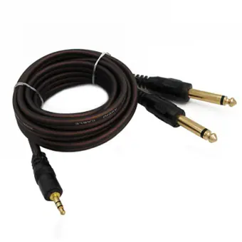 1M / 3FT 1/4 Jack 6.35mm Male to Male Electric Guitar mono audio cable