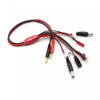 5 in 1 RC Multi-function Lipo Battery Multi Charger Charging Cable with JST XT60 Fuftaba DC Plug