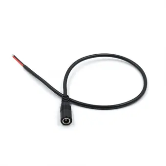 dc5.5*2.1 female to open cable