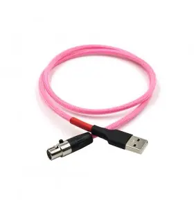 Кабель 5-контактное гнездо XLR — USB 2.0, провод TPU с нейлоновой оболочкой PP и PET
