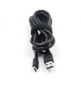 USB-C-Ladekabel mit hohem Strom 5 A und violettem Chip, USB A