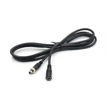 dc5525 male with screw to dc5521 female cable