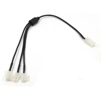 2pin molex 3.8mm male to 3 female splitter cable