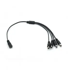 Verteilerkabel von DC 5,5*2,1 Buchse auf 4 Stecker