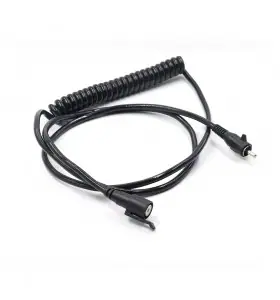 RCA male to female with lock spring cable