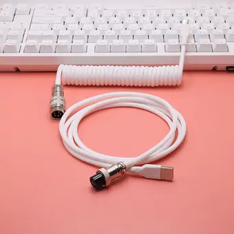 5PIN male GX16 aviator to Type-c and usb to 5pin gx16 female wire cable set nickel plated