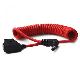 2.5dc to 2.1mm dtap cable anton bauer battery dtap male to d tap male coiled cable view 2