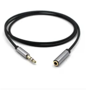 Cable alargador de audio auxiliar de 3,5 mm de 5 metros