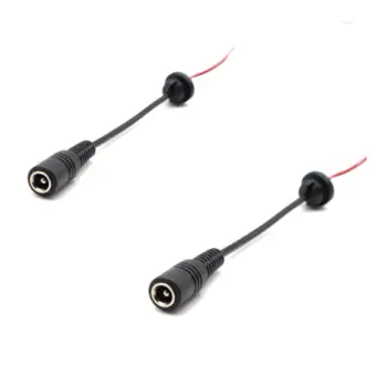 12V DC Connector 5.5mm x 2.1mm DC Power Cable Male Female Jack Plug