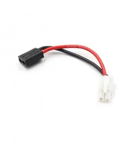 10cm Traxxas Plug Male to Tamiya Head Female Connector Adapter for RC Car Lipo