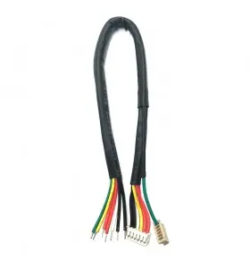 1pin male dupont 2.54mm to 2 pin female pitch housing cable wire harness