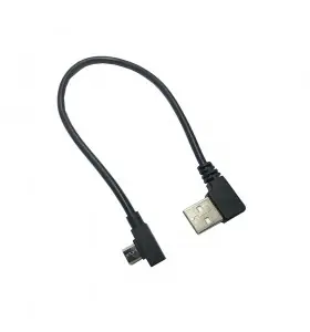 Kabel von USB-Winkelstecker Typ D auf Micro-USB-Winkelstecker Typ D
