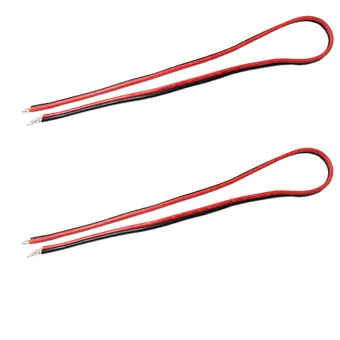 Power cable with 2*tinned UL 2468 red black color