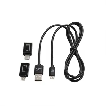 Datenkabel von USB auf Micro-USB mit individuellem Logo und Type-C-/Micro-Adapter