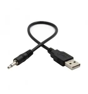 Kabel von USB auf 3,5 mm Mono-Stecker, AUX-Audio-Konverterkabel für das Auto