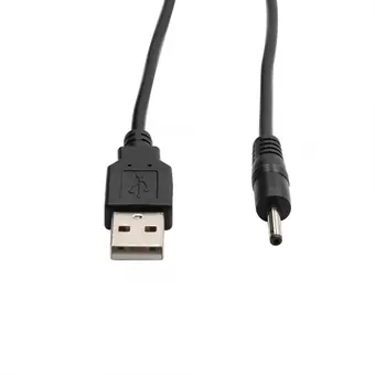 usb to dc3.0*1.1 mm male cable 22AWG*2C OD3.5mm led cable