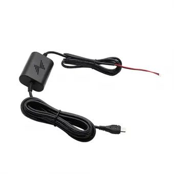 Exklusives Stromkabel für Kfz-DVR, DC 12-30 V auf 5 V 2,5 A Micro-USB