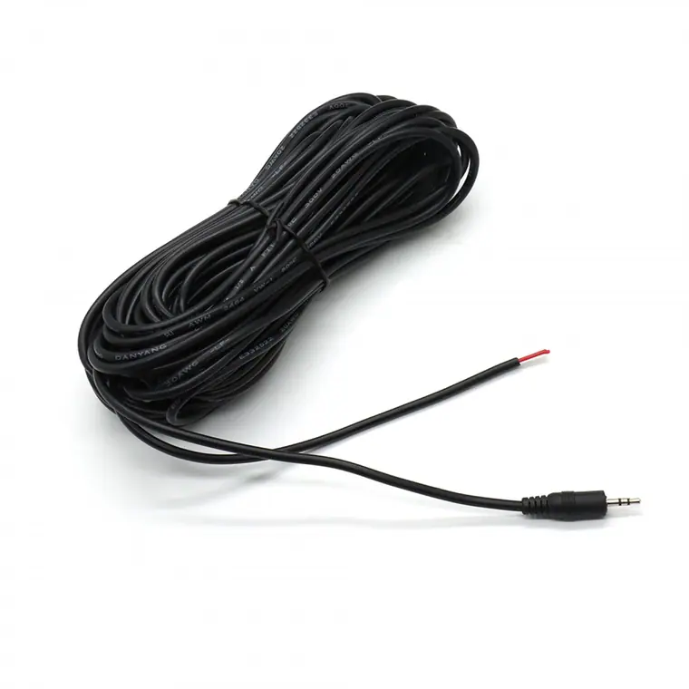 2.5mm stereo male to open cable