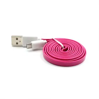 Buntes flaches Micro-USB-Kabel