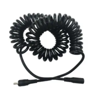 dc5.5*2.5mm female to RCA male spring cable