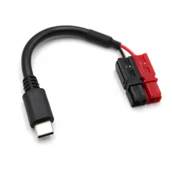 Sonder-Ladekabel ab Hersteller, 10 cm 22 AWG, USB Type-C auf PP15-Steckverbinder