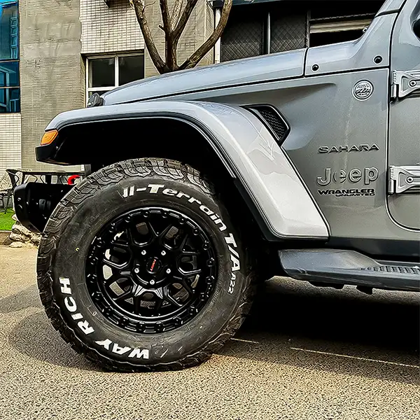 Calotas de 17 polegadas para Jeep Wrangler JK, JL, JT e ATV, substituição para todo veículo off-road