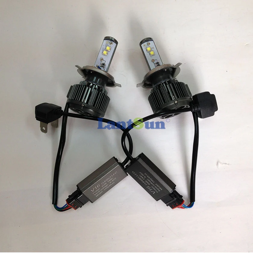 كشاف LED مزدوج الشعاع للمقاسات H4 وH7 وH8 وH9 وH10 وH11 و9005
