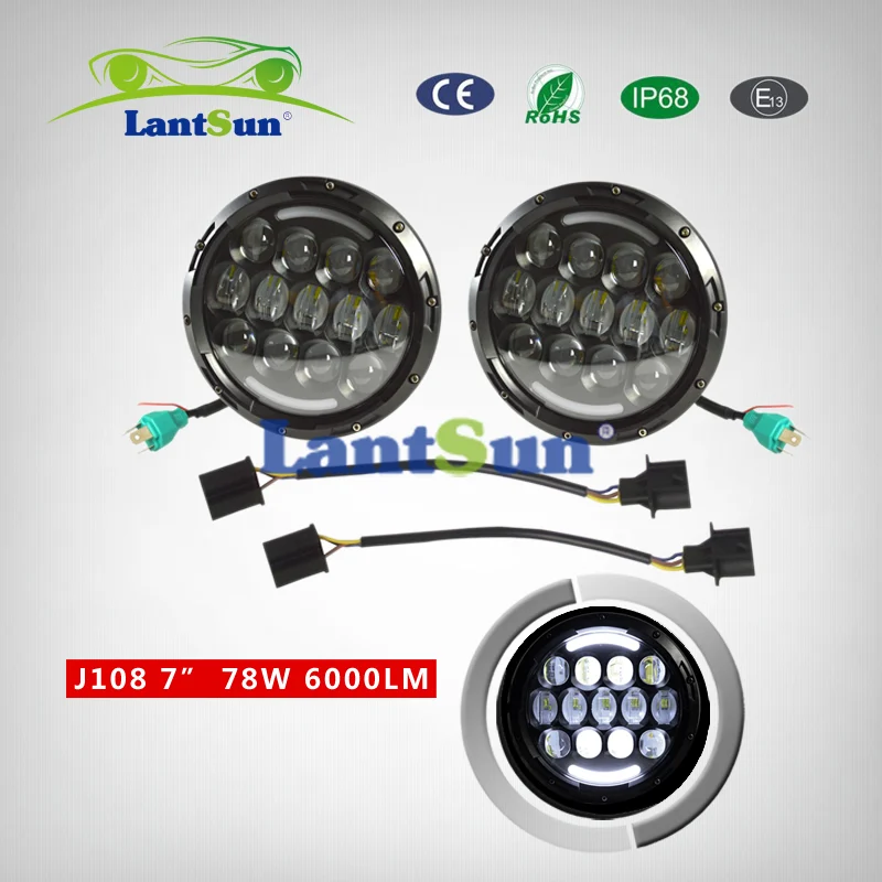 J108 كشافات أمامية LED لجيب